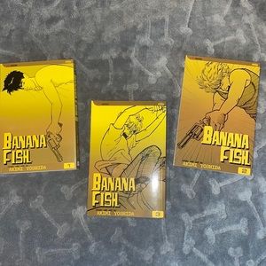 Banana Fish manga 1-3